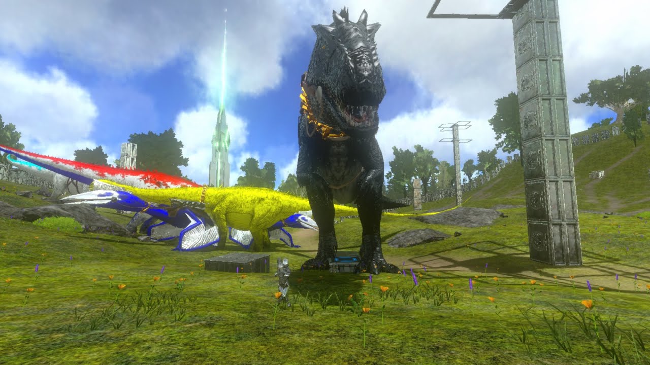 RETURN TO ARK MOBILE {RAID UNDER WATER BASE} IN LEGIT PVXC 