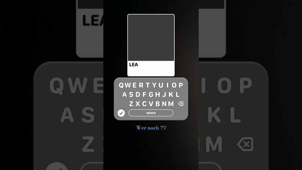 Ich glaub das waren alle