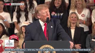 "We Don't Want Windmills" President Trump at Rally in Clarksville, TN - 10/10/26 screenshot 5