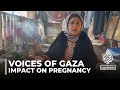 Pregnant woman in Gaza recounts her harrowing experiences amid the conflict