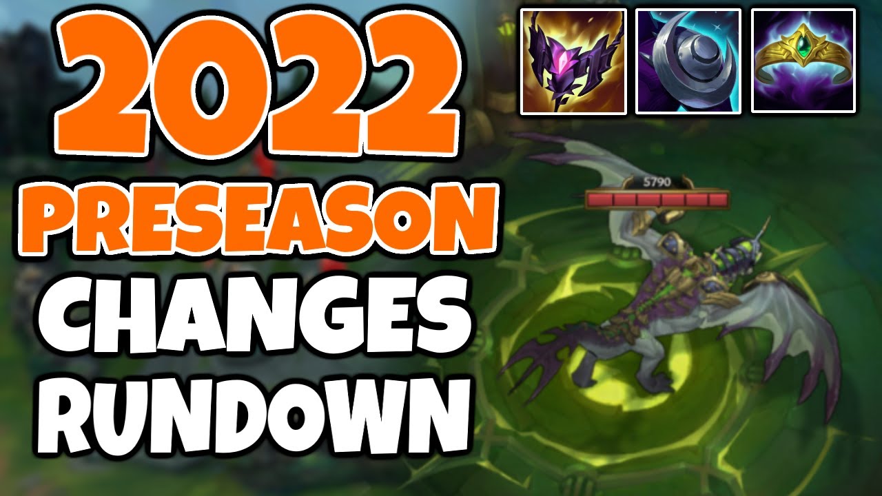 League of Legends preseason 2022: New challenges system, item, runes,  dragon changes and more - GINX TV