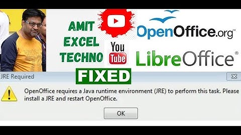 JAVA RUNTIME ENVIRONMENT ERROR IN OPENOFFICE DATABASE