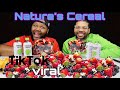 NATURES CEREAL IS IT REALLY GOOD? VIRAL TIK TOK FOOD TREND REVIEW