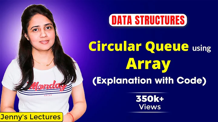 4.4 Circular queue in data structure | circular queue using array | data structures