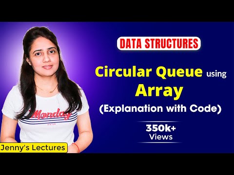 4.4 Circular queue in data structure | circular queue using array | data structures
