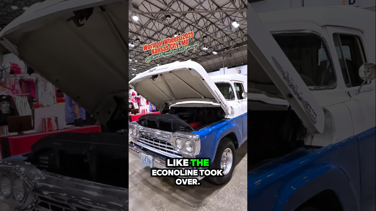 1960s Ford F-100 Panel Truck – Classic V8 Workhorse at World of Wheels 2025!