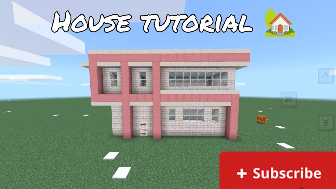 Easy step by step house tutorial 🏡 - YouTube