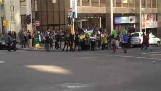 Vuvuzela day in Cape Town