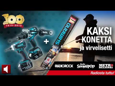 Makita 100-vuotis juhlatarjous - radiomainos