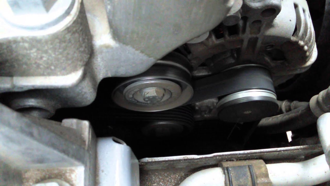 Свист приводного ремня на холодную. VW Touran 1,4 TSI - YouTube