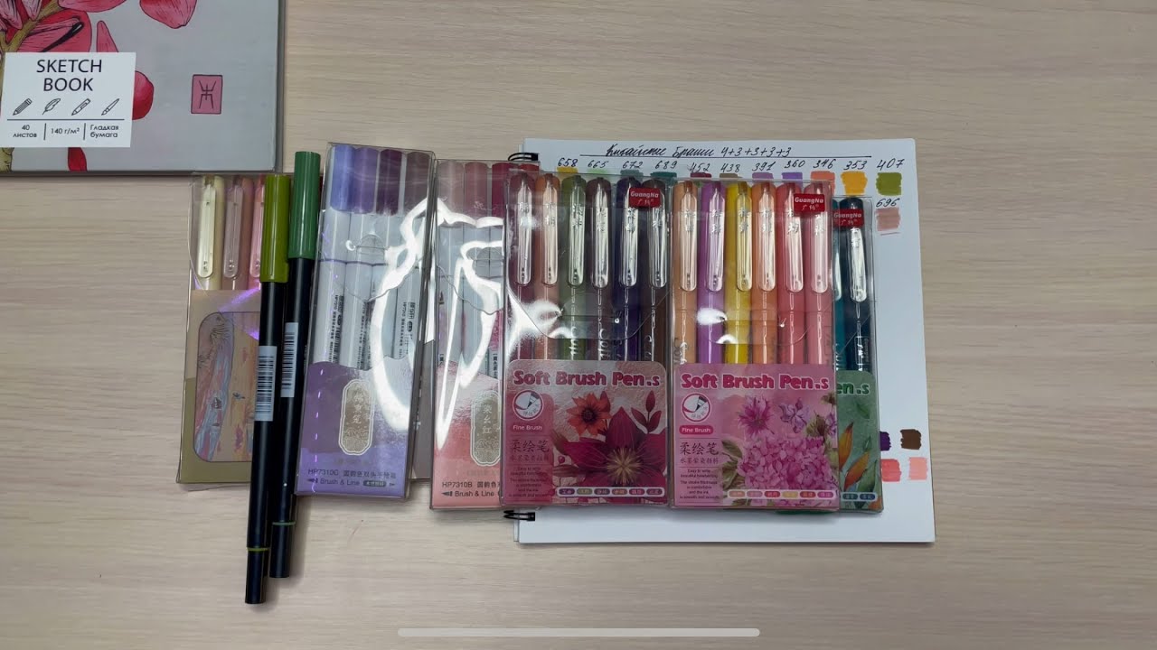 ХОББИ ВЛОГ ОБО ВСЁМ:КРУТЫЕ АРТ МАТЕРИАЛЫ/ПОКУПКИ И ЧТО РАСКРАШИВАЮ