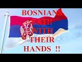 Bosnians eat with their hands