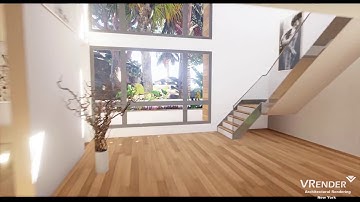 Real-time Interactive Virtual Reality 3D Architectural Visualization