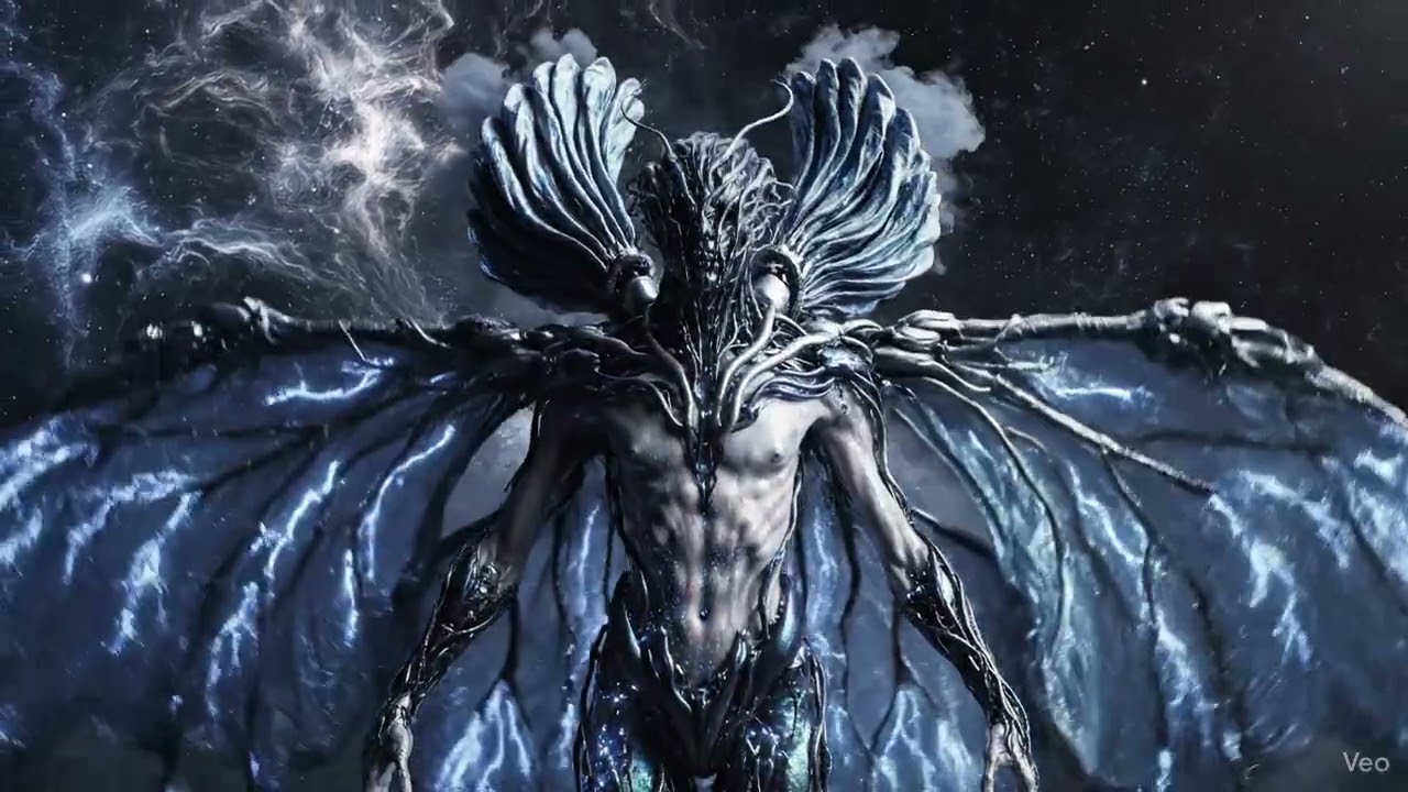 Zhuangzi's Dream Abyss: Biomech Butterfly Metamorphosis | AI Horror Philosophy