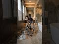 Luxury Bathroom Epoxy Floor Transformation 😱 #shorts
