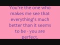 Die Happy - Perfect (with lyrics)