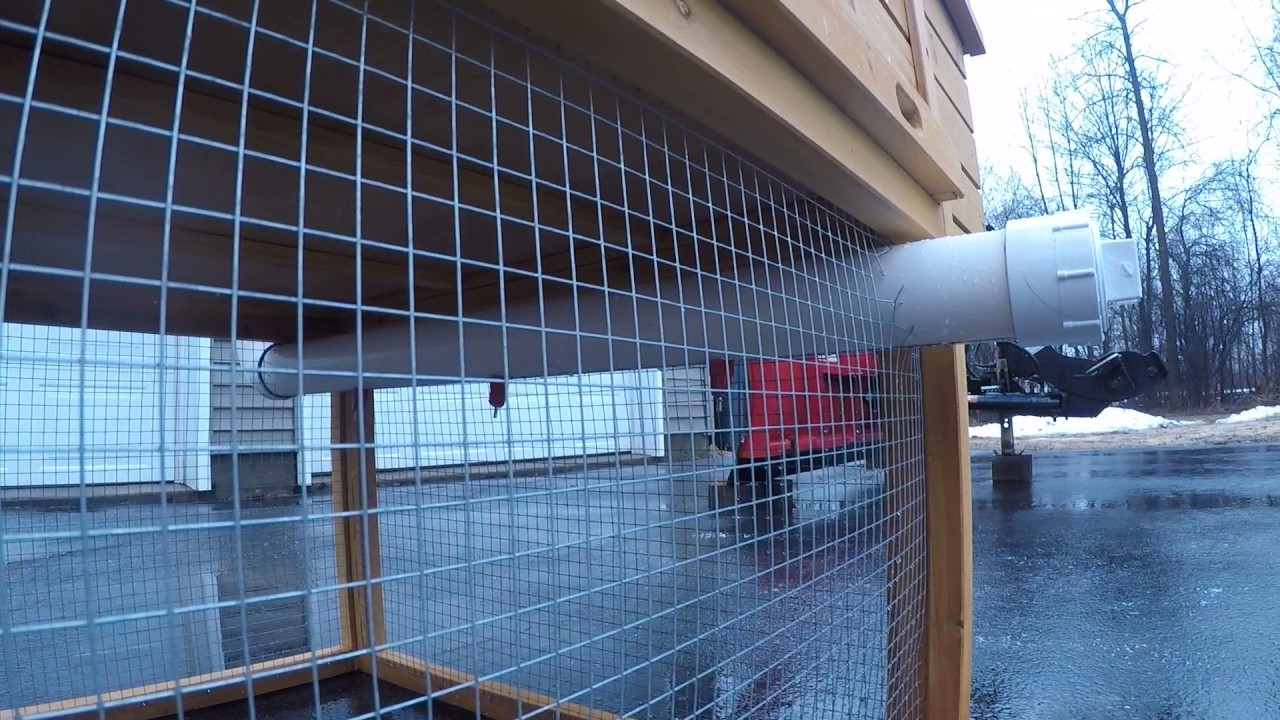 Pvc Chicken Waterer Youtube