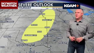 Dry conditions continue through Wednesday before a pattern shift. Tap for details.