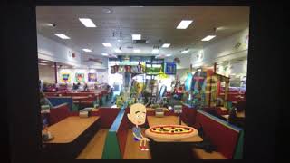 Clic Caillou Sneaks To Chuck E. Cheesesgrounded
