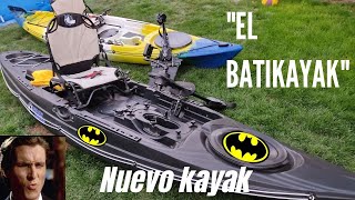 "Unboxing" Mi nuevo kayak de pesca"EL Batikayak" kayak a pedales con Hélice.(wahoo S de galaxykayak)