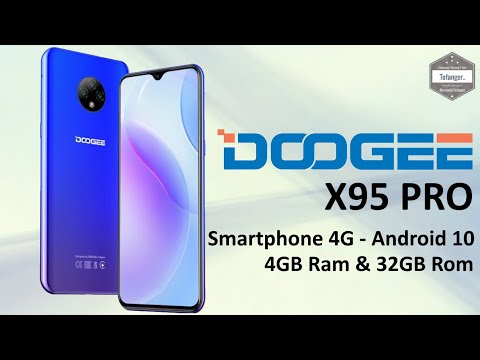 DOOGEE X95 Pro 4G Smartphone - 4GB Ram & 32GB Rom - Android10 - Screen 6.52 "- 4350mAh - Unboxing