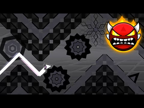 [Insane demon] Poltergeist by Andromeda GMD 100% | Geometry Dash 2.2