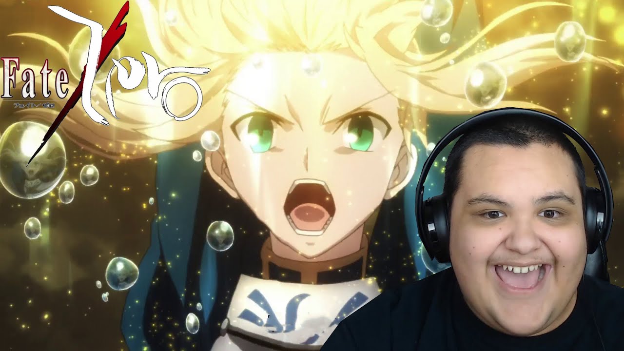 EXCALIBUR! - Fate/Zero Episode 15 Reaction! - YouTube