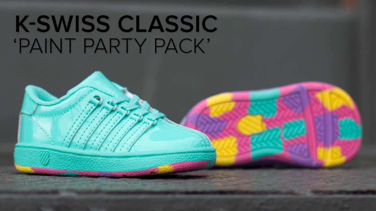 Alexander Graham Bell Aktentas Monnik K Swiss Classic 'Paint Party Pack" Quick Look - YouTube