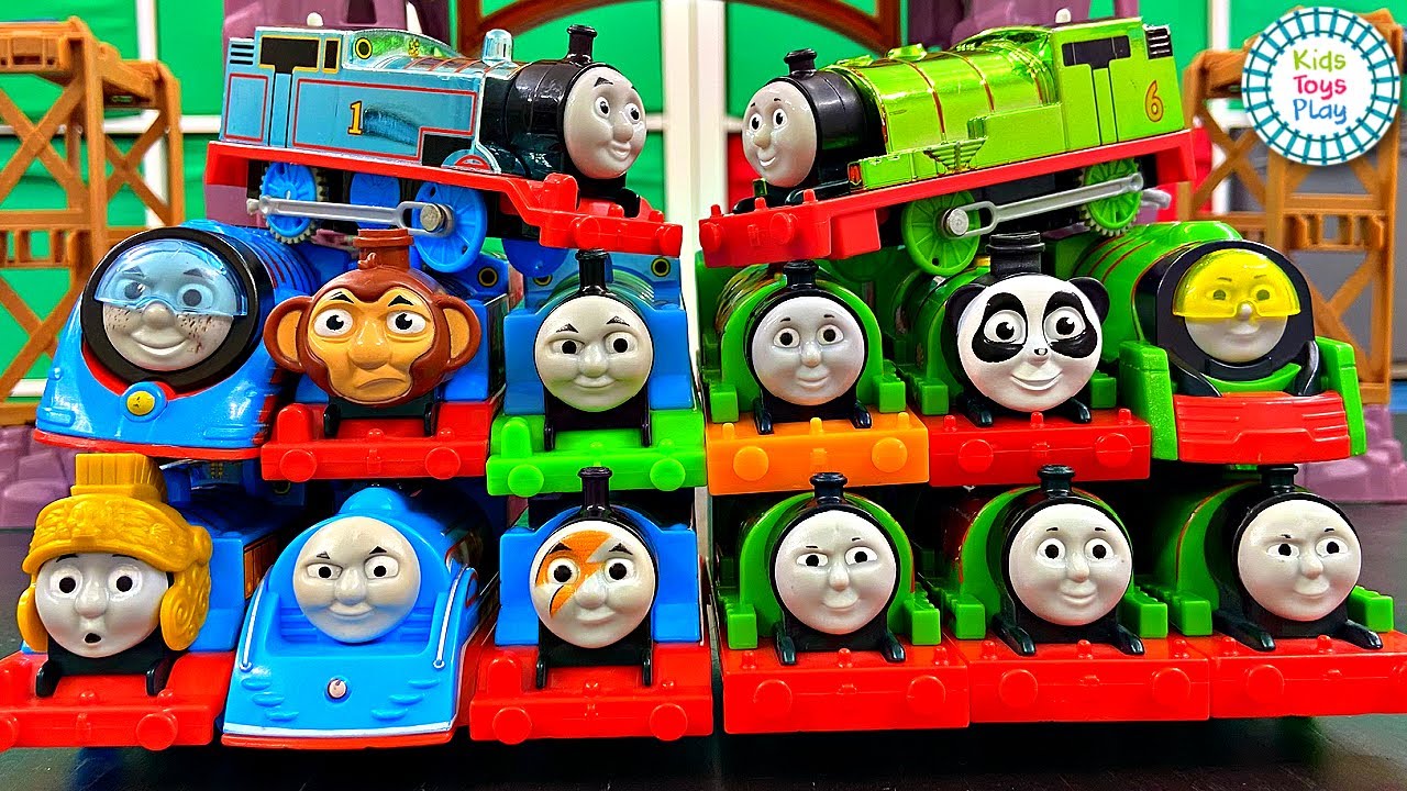 Thomas and Friends World's Strongest Engine Team Thomas VS Team Percy