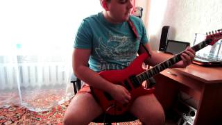 Video thumbnail of "Sex bomb guitar cover"