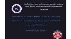 Expert Packers Hong Kong | Pacific Movers