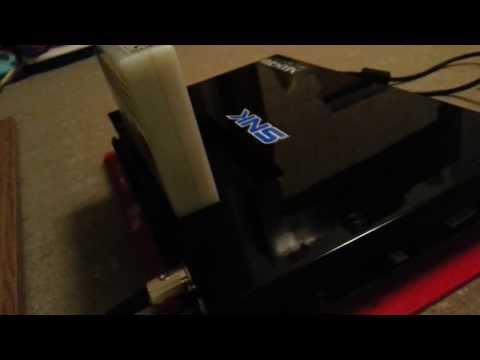 Vidéo: CMVS SNK Neo Geo En Bois