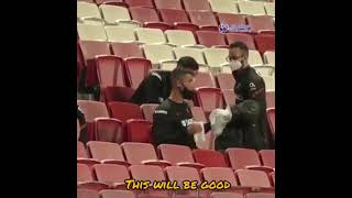 Ronaldo Funny Mask Moment