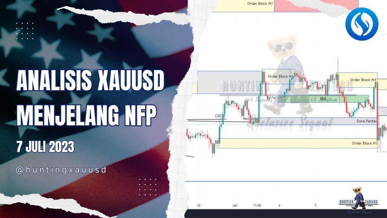 Analisis XAUUSD Menjelang NFP - 7 Juli 2023 - YouTube