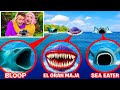 MEINE DROHNE HAT SEA EATER, EL GRAN MAJA \u0026 BLOOP IN EINEM GROSSEN SEE AUFGEZEICHNET!