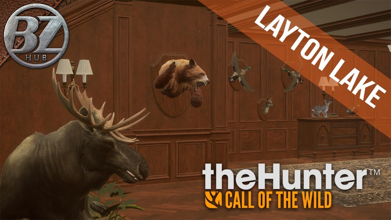 BETA Trophy Lodge [Layton Lake] Animal Poses (theHunter Call of the