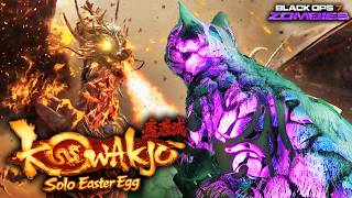 Beating The KOWAKUJO Easter Egg Solo DROVE ME INSANE (BO7 Zombies)