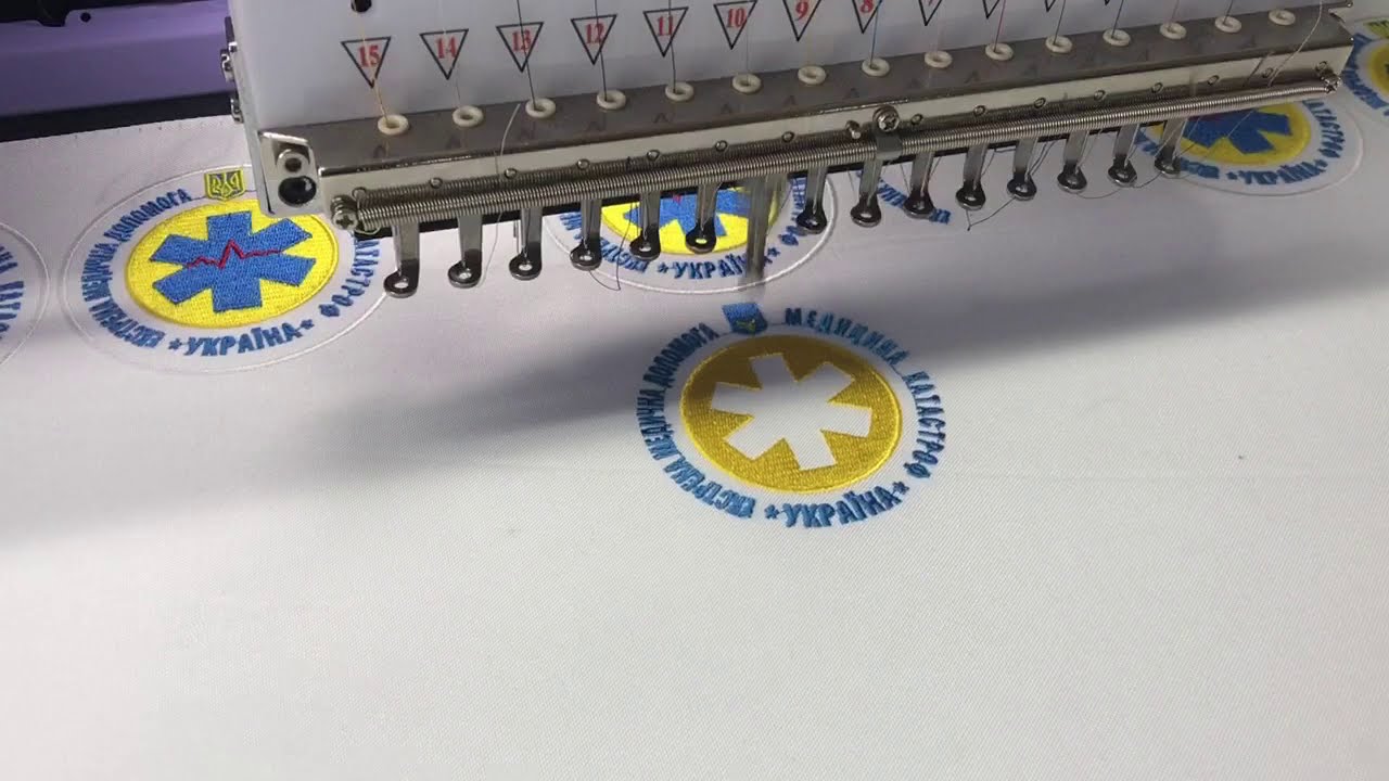 Полупромышленные вышивальные машины