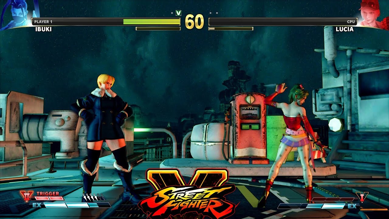Street Fighter V AE Ibuki vs Lucia PC Mod