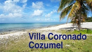 Villa Coronado 4 bedroom plus studio in Cozumel