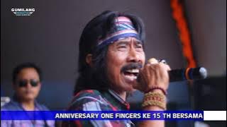 GELANDANGAN MR LUKITO AMELIA DAMARWULAN NGRAMBE, ANNIVERSARY ONE FINGERS KE 15 TH