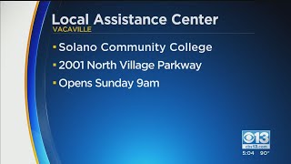 Solano County Opens Assistance Center For Those Impacted By LNU Lightning Complex Wildfire