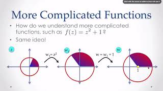 Week2Lecture1  Complex functions