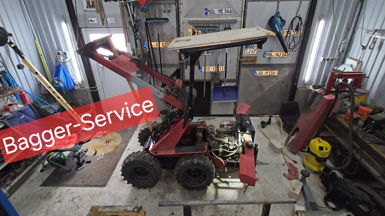 Avant Tecno Powercat Diesel - Hydrauliköl-Wechsel | Motoraufhängung | Hoflader | Mini-Bagger