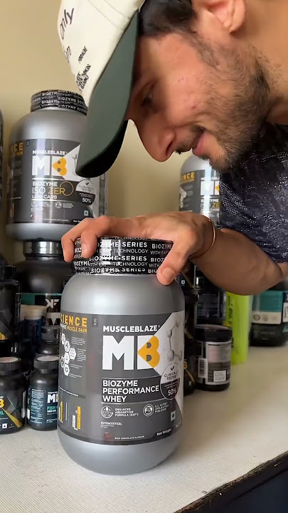 On my way to pure DOMINATION with the science behind MB Biozyme Performance Whey  #muscleblaze