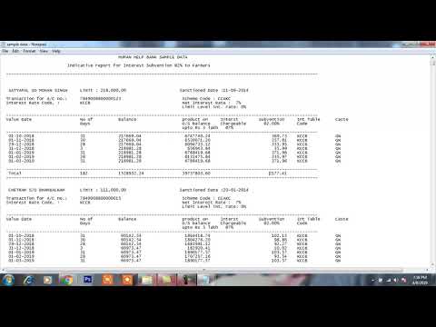 Data import Utility from text file to excel
