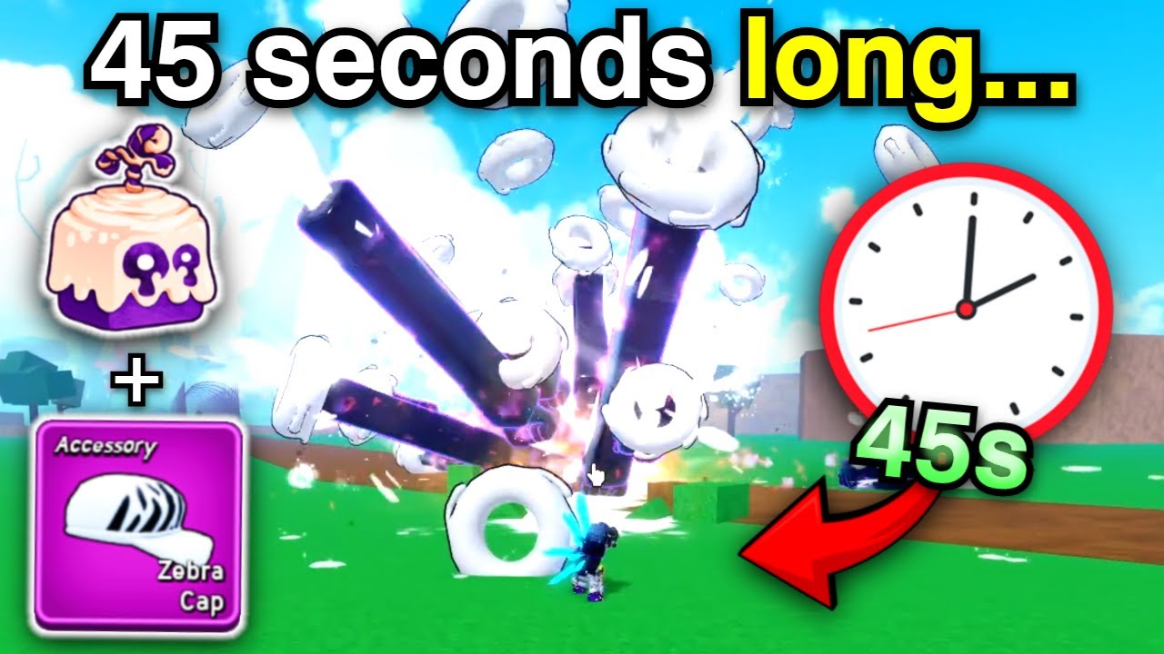 I Made a Combo That Lasts Over 45 SECONDS In Blox Fruits...