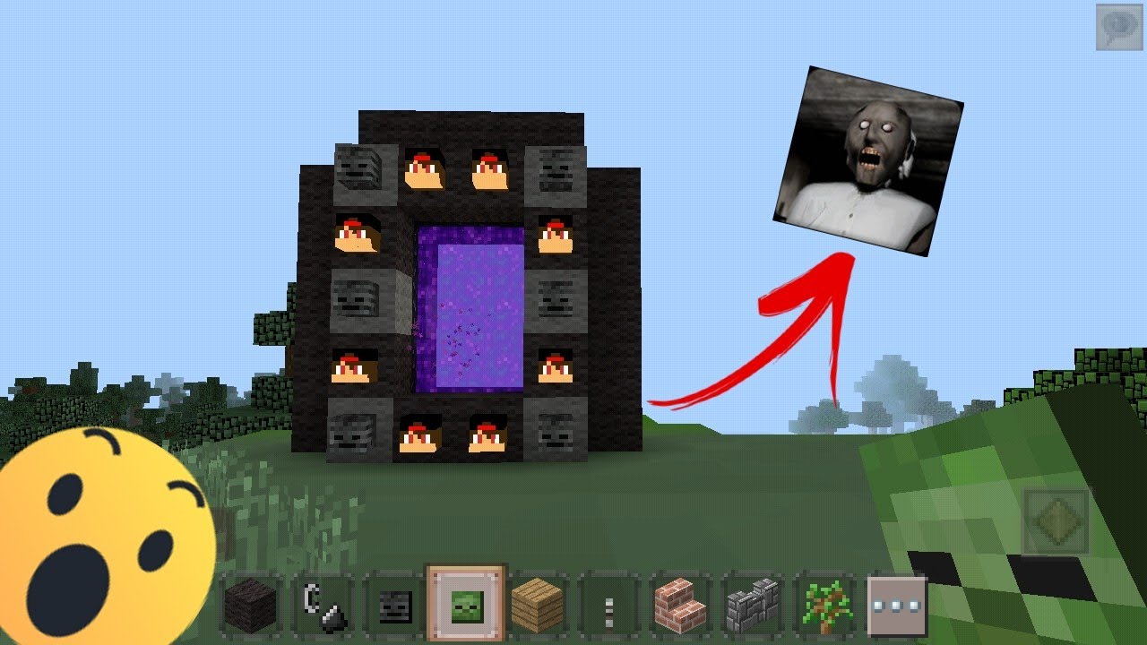 Mastercraft how to make granny portal (epiC OmG)