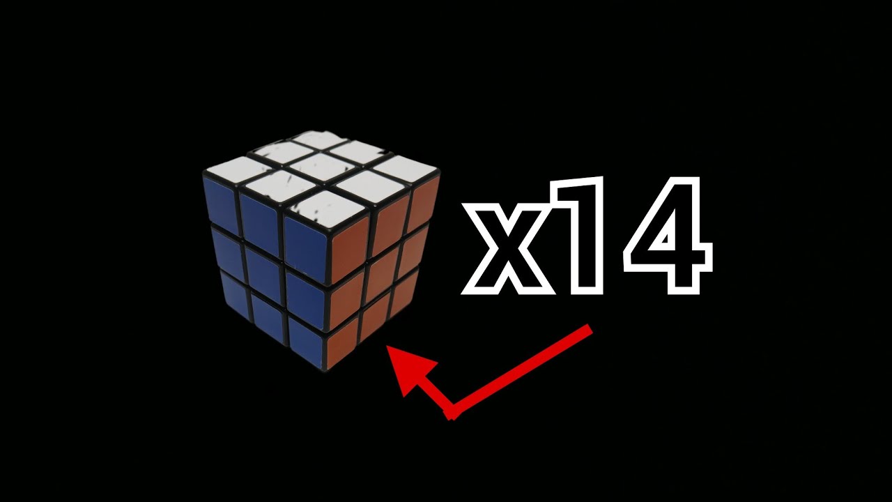Solving all me 3x3 Rubik's Cubes! (14+ Cubes) #rubikscube - YouTube