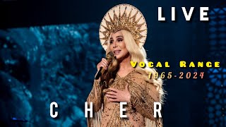 Cher: Live Vocal Range (C3-F5-E6)